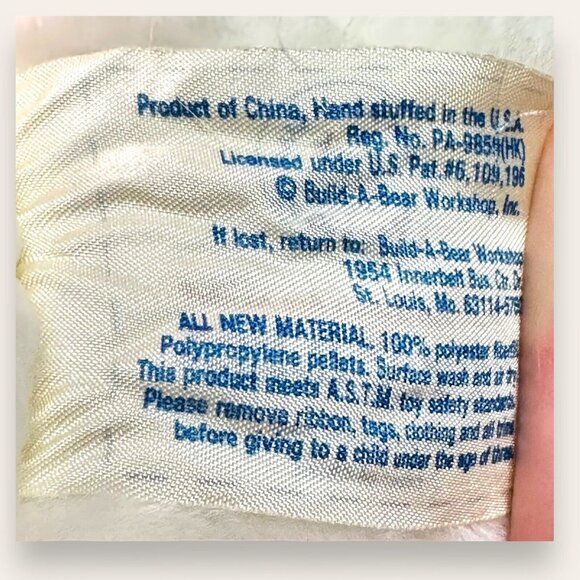 Build-A-Bear Workshop Magical Unicorn 15" Sparkling white & Pink Retired - Picture 8 of 16